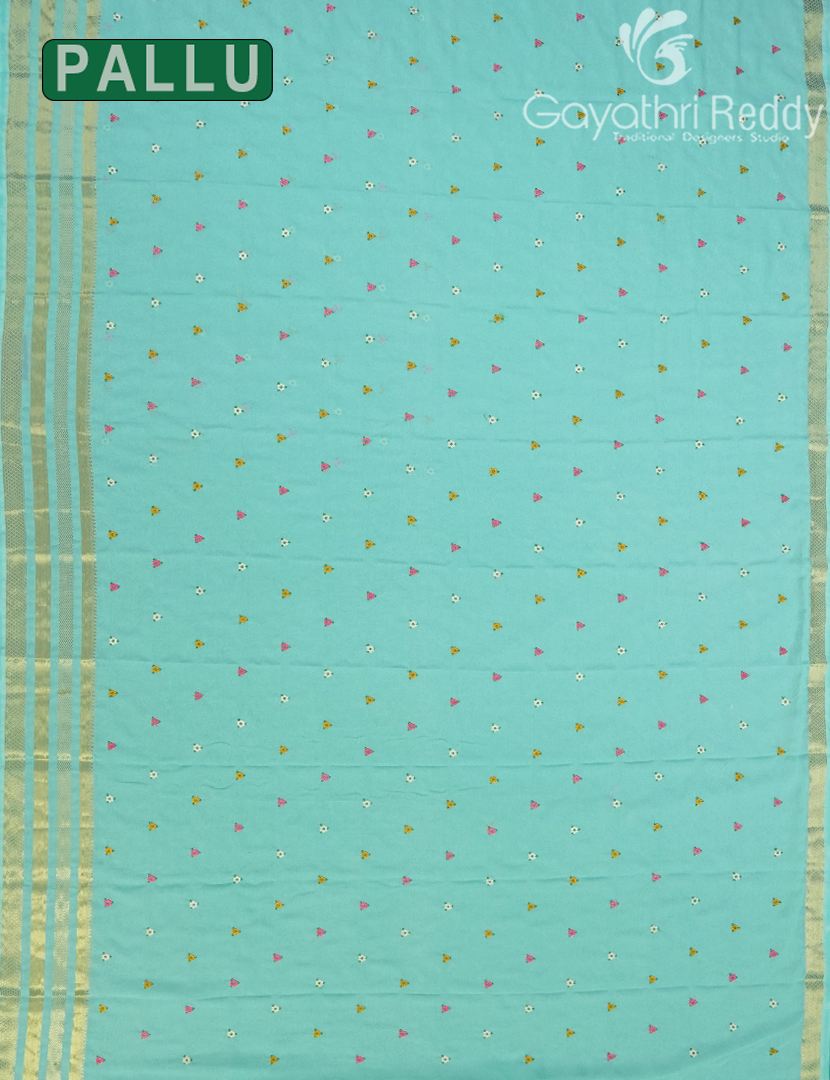 CHIFFON FANCY SAREE-PCF320