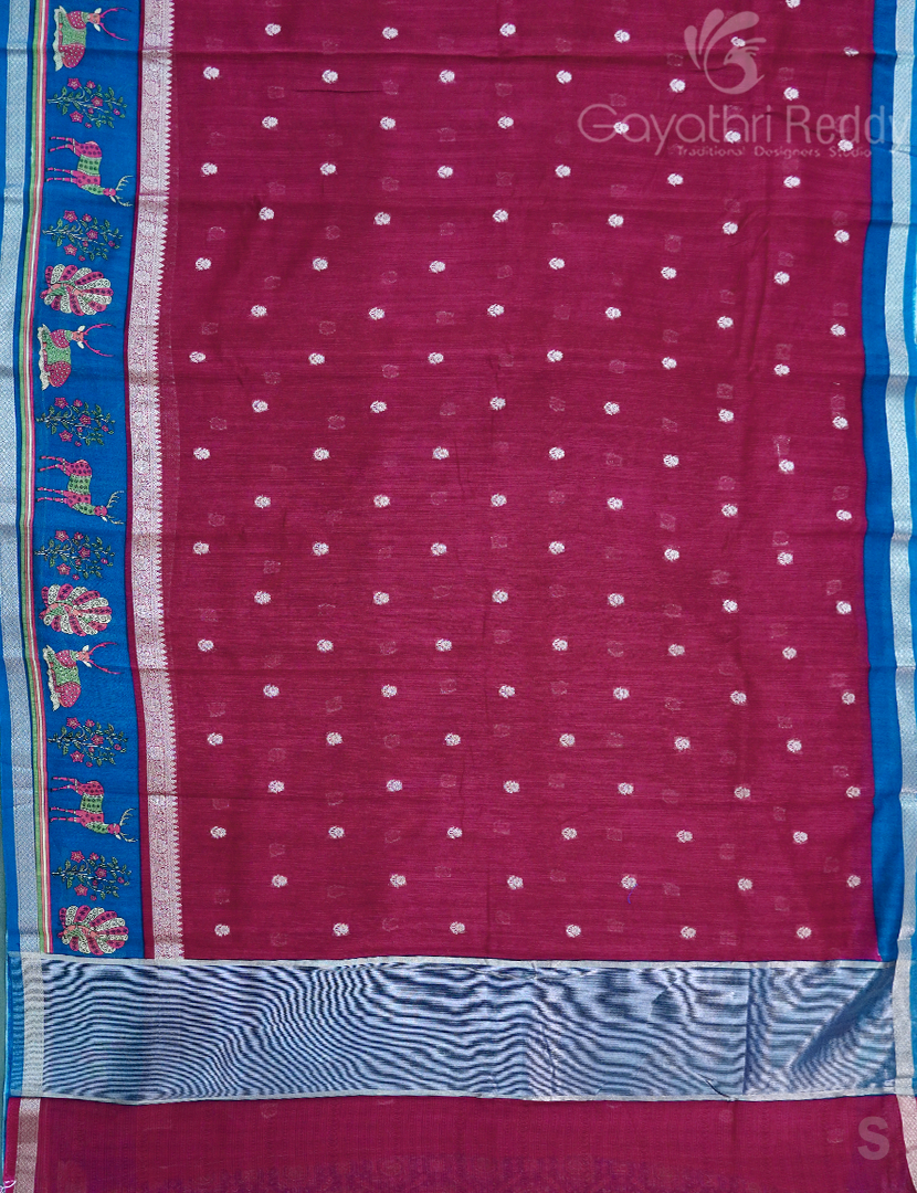 PURE MAHESHWARI SAREE-PMHS10