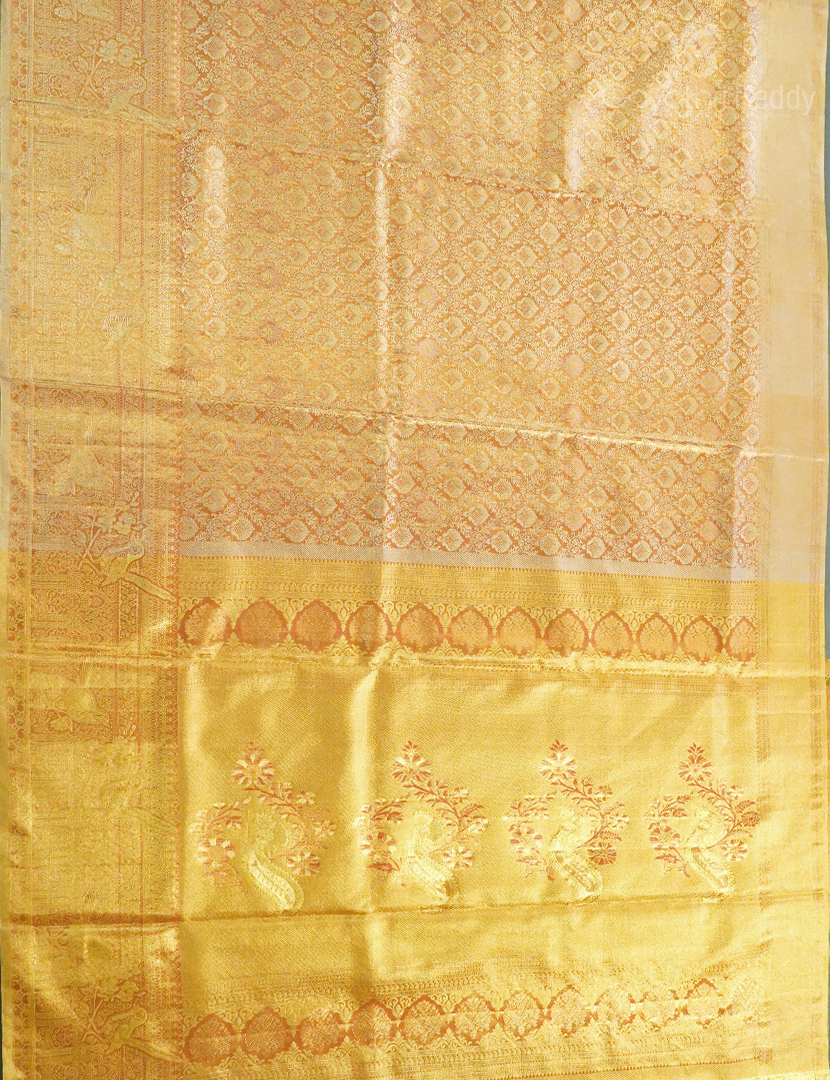 PURE KANCHI PATTU TISSUE SAREE-KP7523