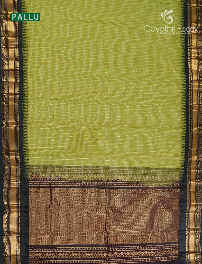 Pure Gadwal Cotton Saree-GGC1616