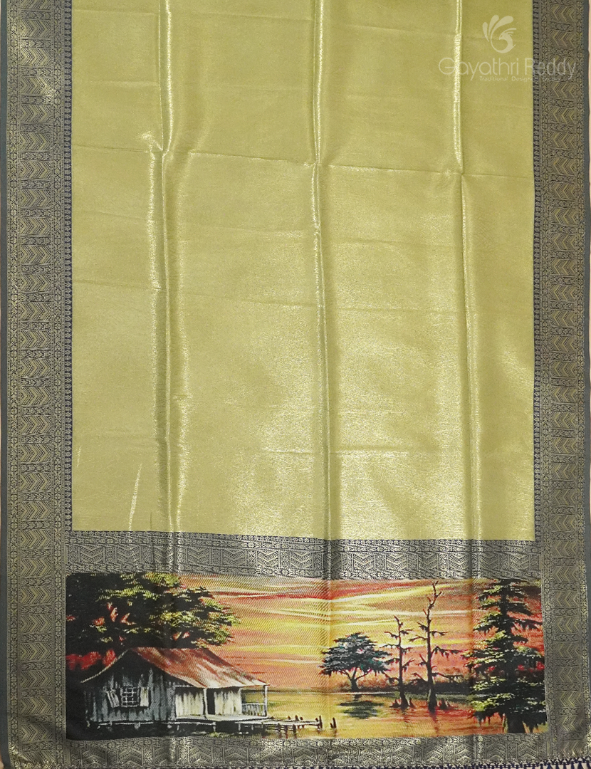 SEMI PATTU SAREE(DIGITAL PALLU)-SP1028