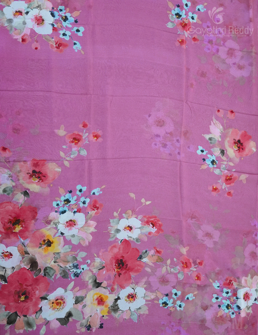 GEORGETTE SAREE-PGP42