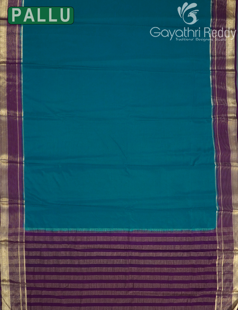 SEMI MYSORE CRAPE SAREE-SMC370