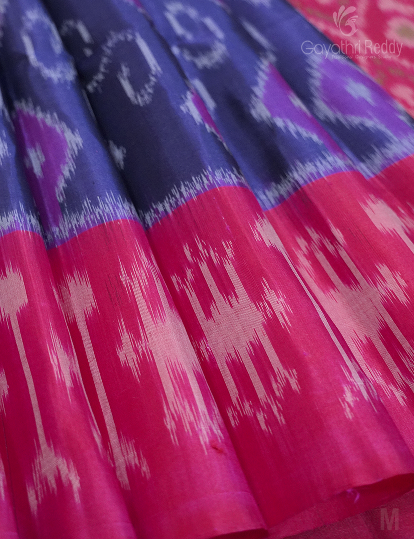 PURE KANCHI IKKAT PATTU-IP636