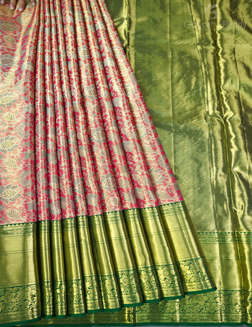 PURE KANCHI PATTU PAVADA(FREE SIZE)-KPL796