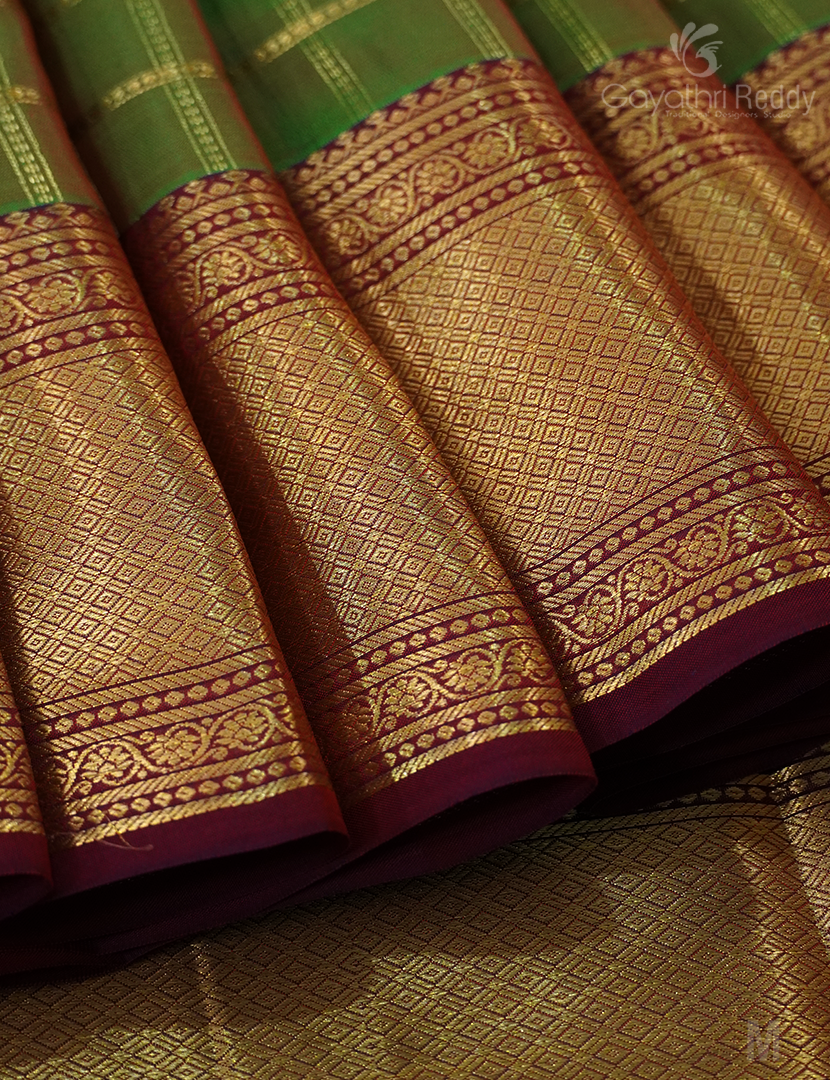 PURE KANCHI PATTU VINTAGE-KP8029