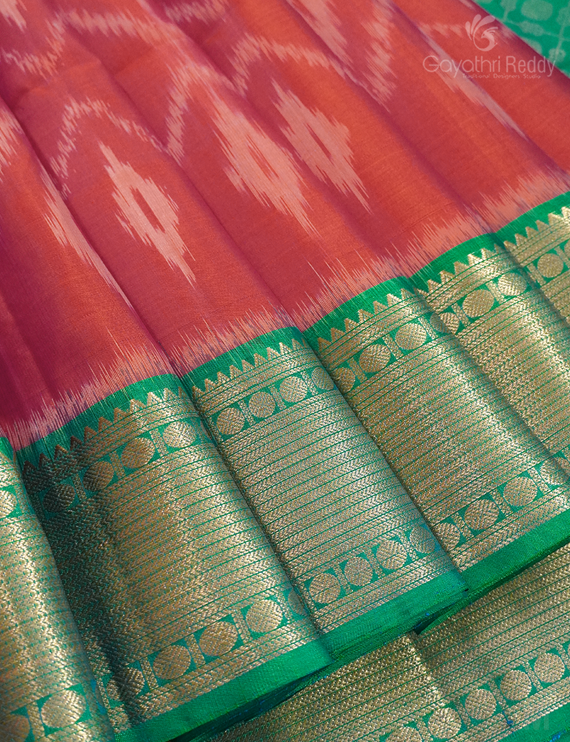 PURE KANCHI IKKAT PATTU-IP650