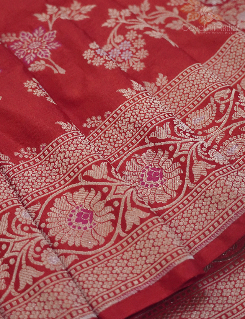 PURE BANARAS KATAN MEENAKARI-BP1045