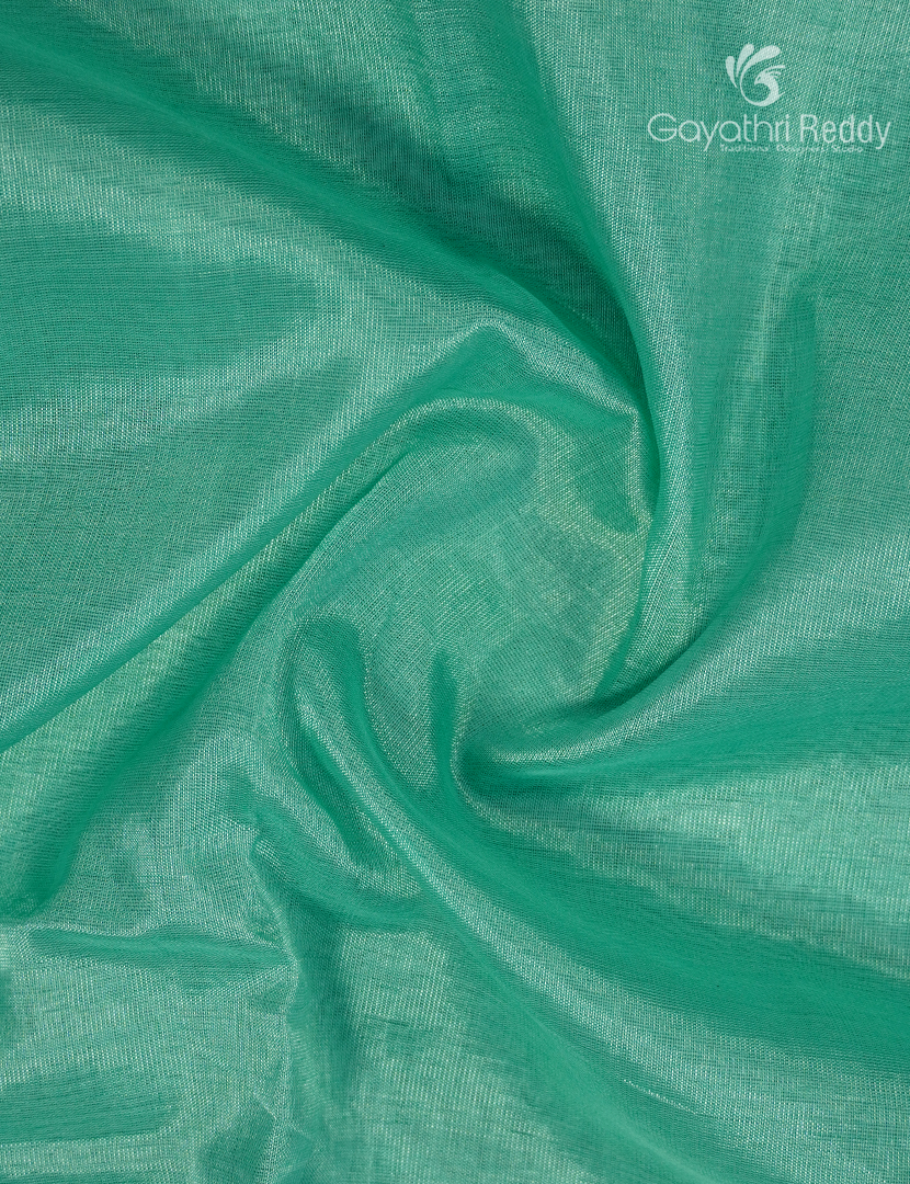 Pure Mangalagiri Langa Voni Set in Sea Foam Green