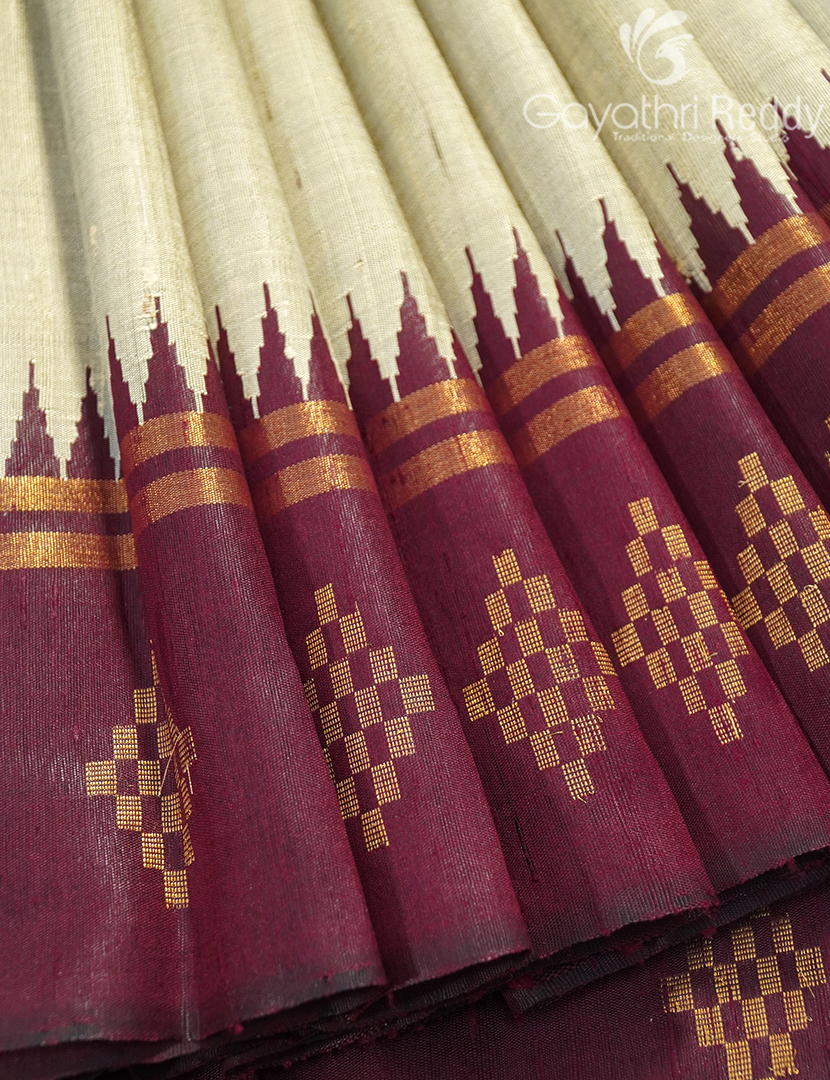 PURE KHADI PATTU SAREE-KHP1227