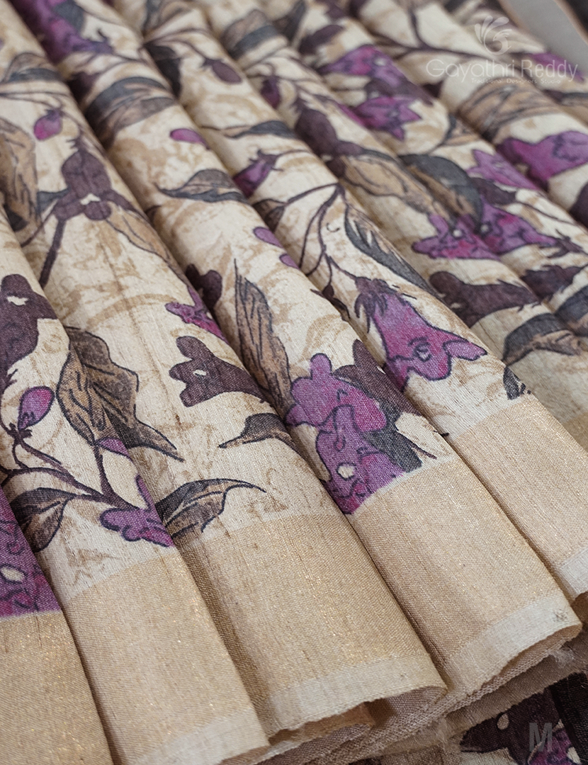 PURE DESI TUSSAR SILK-TS1367