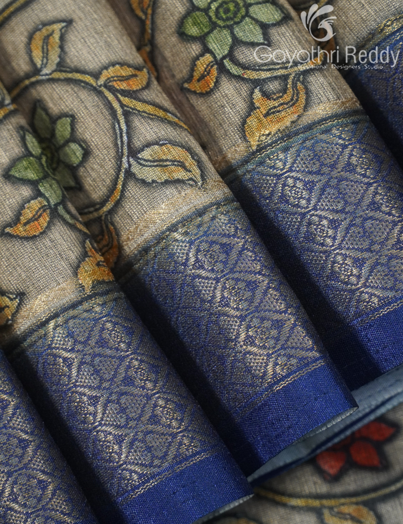 SEMI TUSSAR SAREE-ST1168