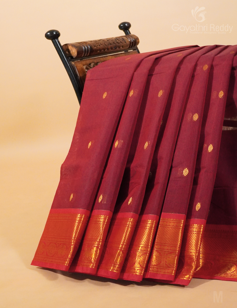 PURE KANCHI COTTON RICH PALLU-KC2753