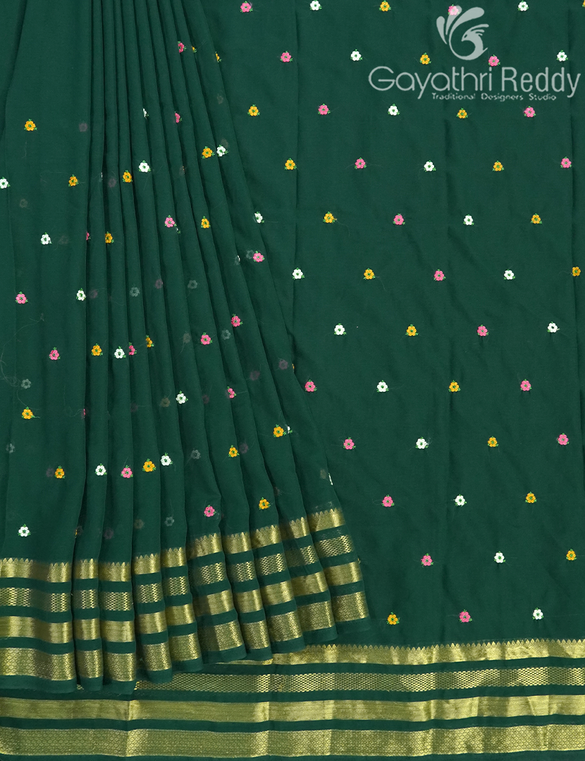 CHIFFON FANCY SAREE-PCF321