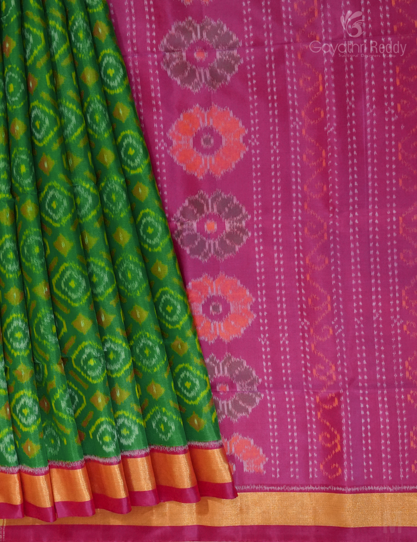 PURE KANCHI IKKAT PATTU-IP651