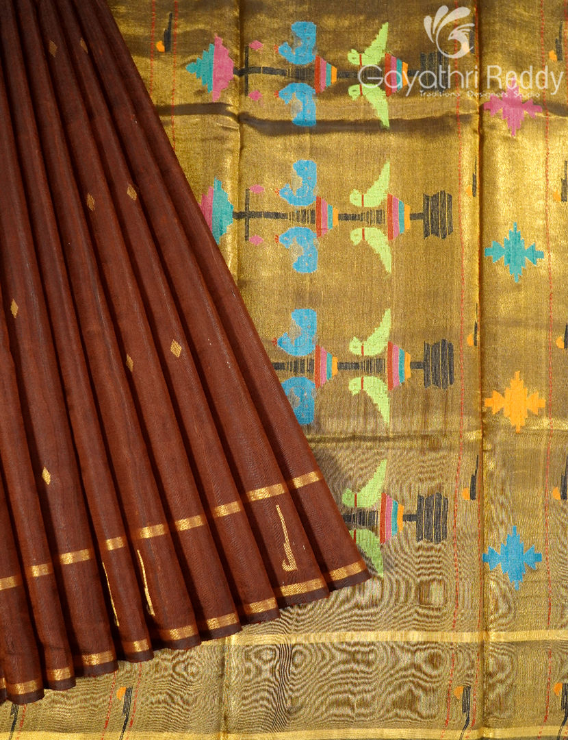 PURE KHADI PATTU SAREE-KHP1285
