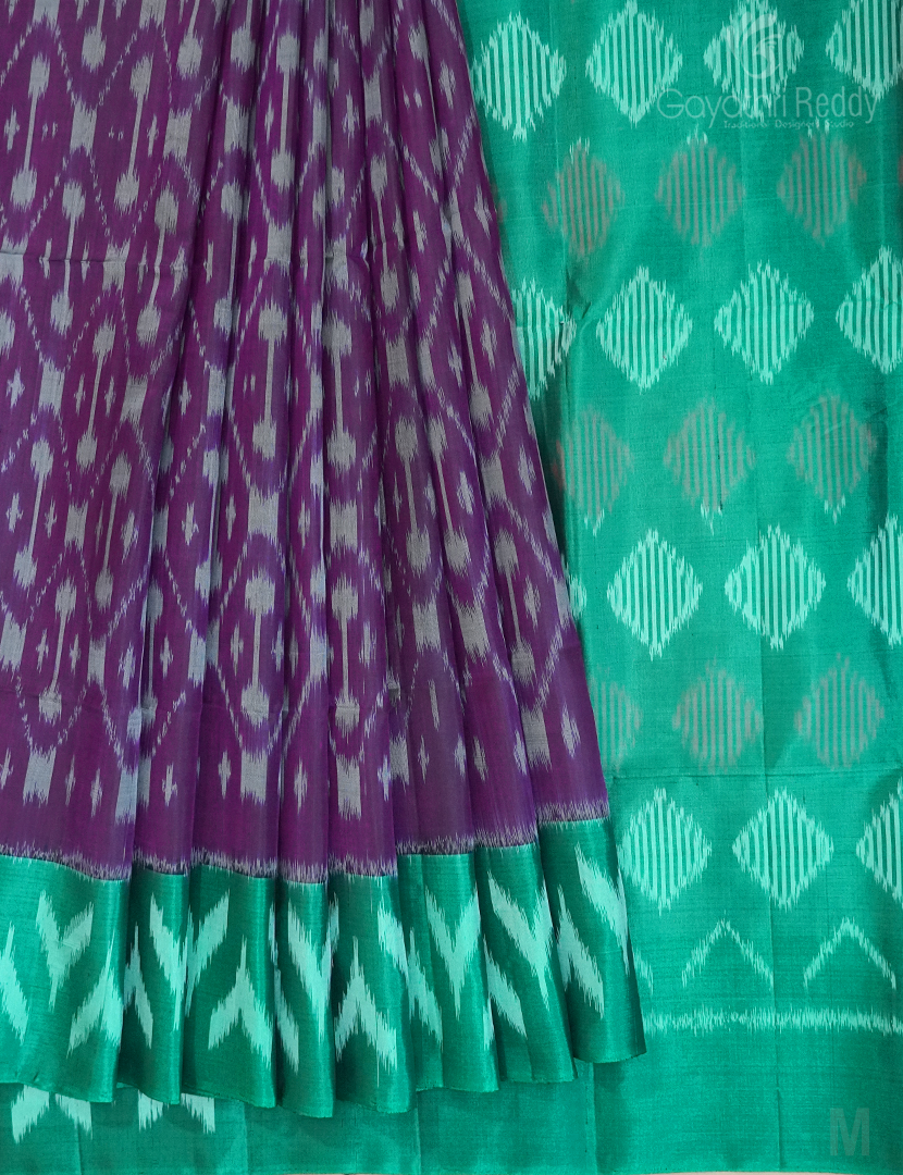 PURE KANCHI IKKAT PATTU-IP637