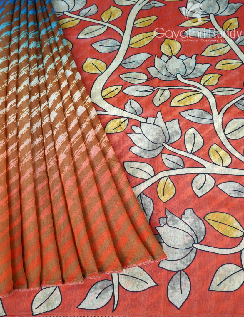 CHANDERI SILK SAREE-CPS1146