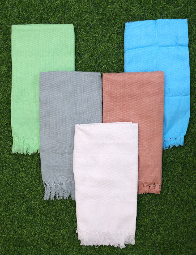 COTTON TOWELS-BCT24 (SET OF 5 TOWELS)