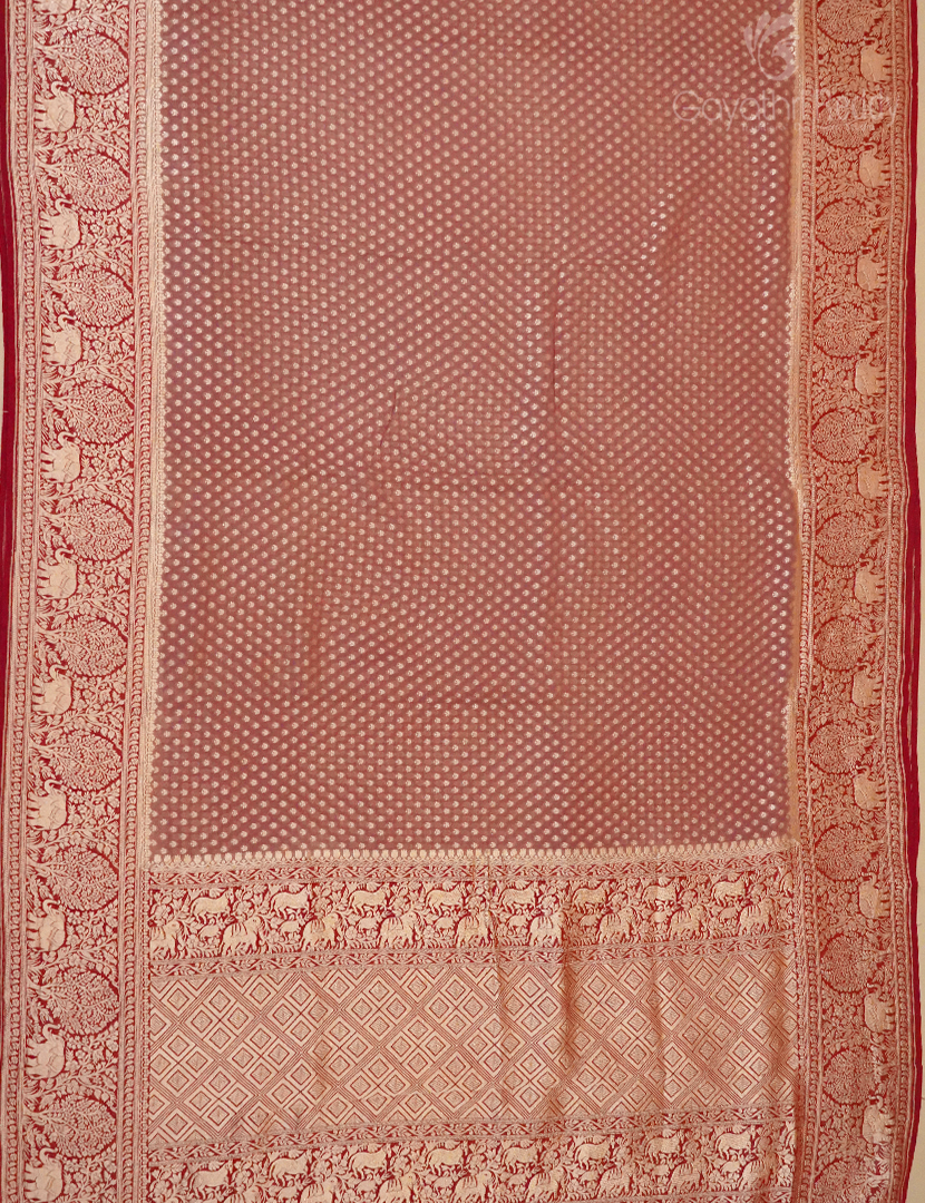 PURE BANARAS GEORGETTE KADDI-BG631