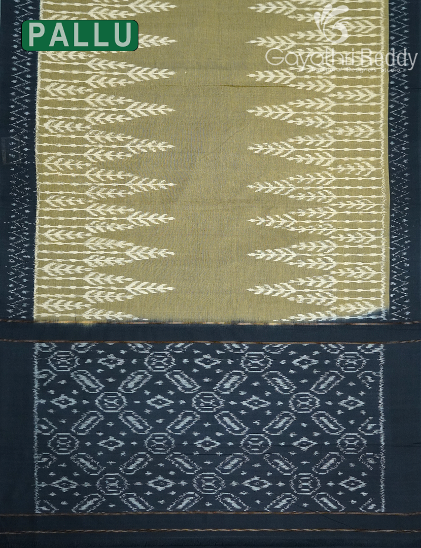 PURE IKKAT COTTON (H.L) SAREE-IKC1057
