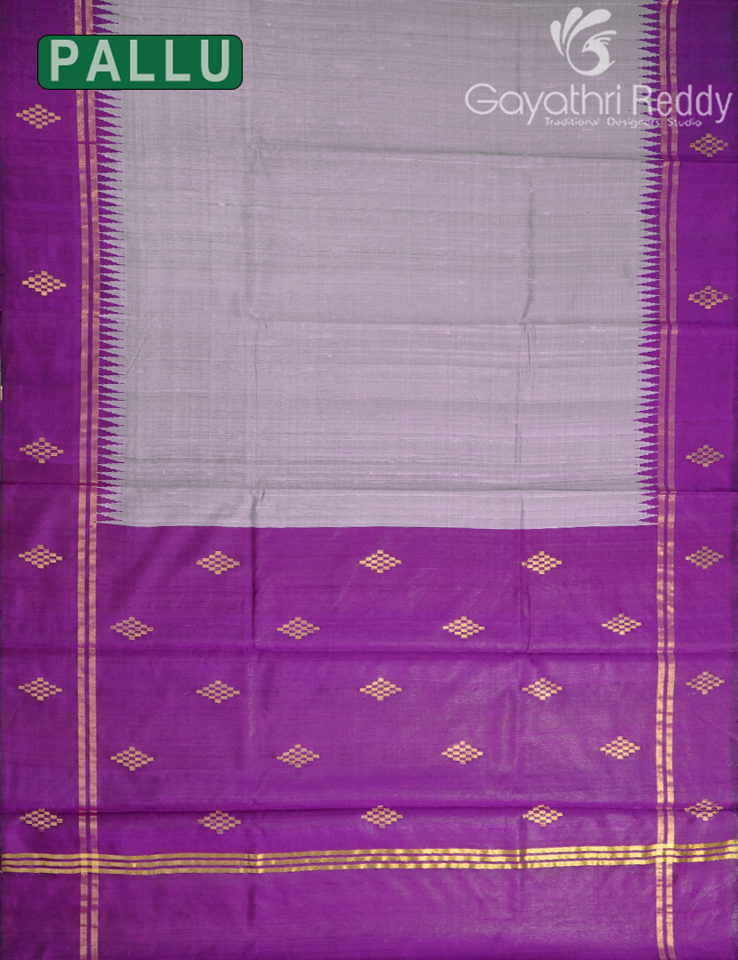 PURE KHADI PATTU SAREE-KHP1228
