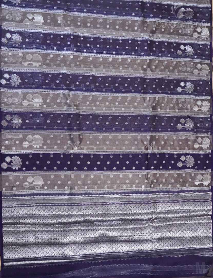 PURE BANARAS KORA SILK-BKS75