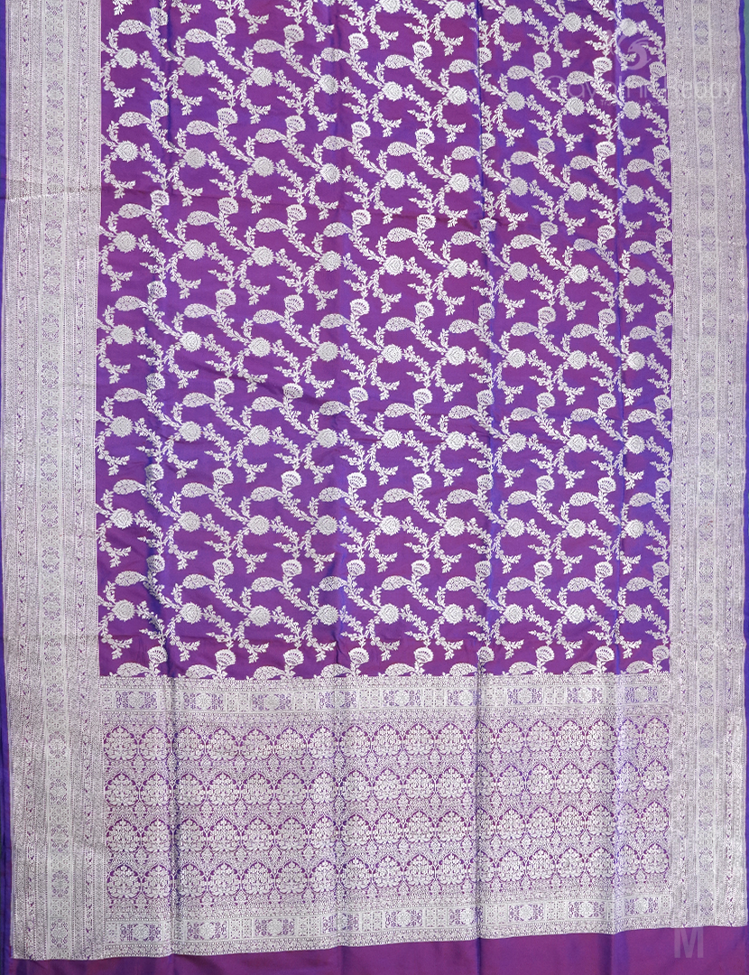 PURE BANARAS KATAN SILK JAAL-BP1106