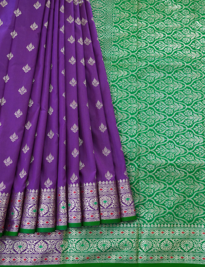 SEMI KATAN SAREE-SKN69