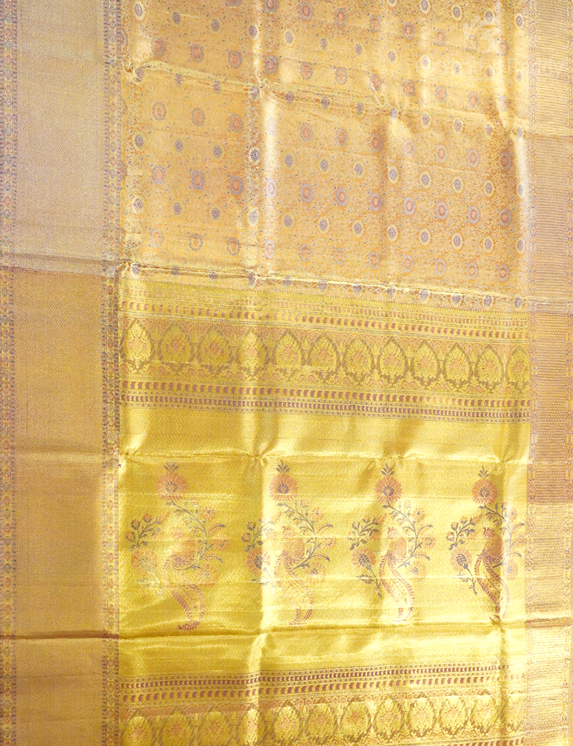 PURE KANCHI PATTU TISSUE SAREE-KP7524
