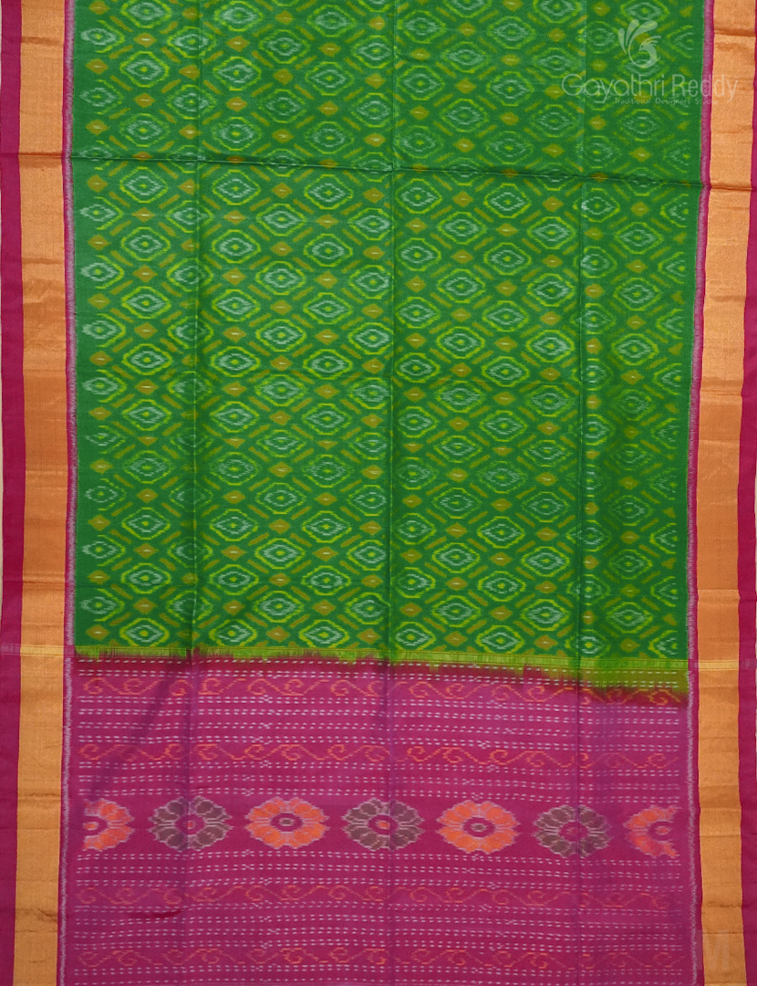 PURE KANCHI IKKAT PATTU-IP651