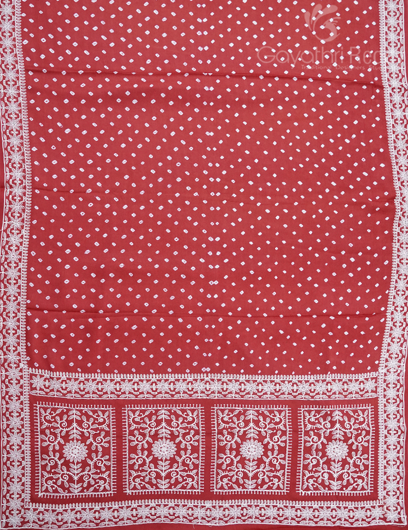 PURE GAJJI SILK BANDHANI-PGB5