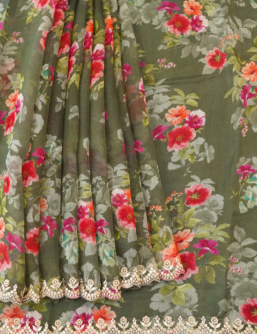 PURE ORGANZA SILK-POF148