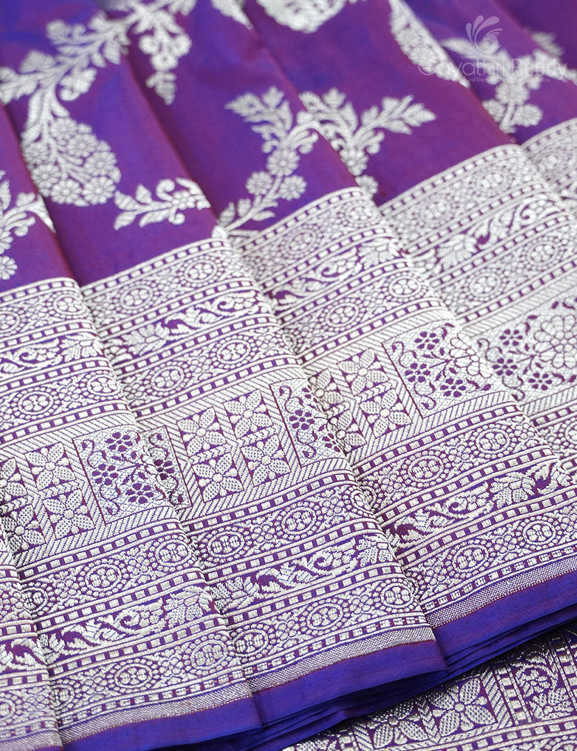 PURE BANARAS KATAN SILK JAAL-BP1106