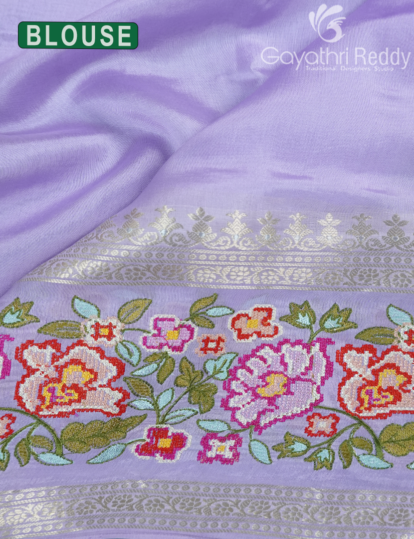 CHINIYA SILK SAREE-CS545