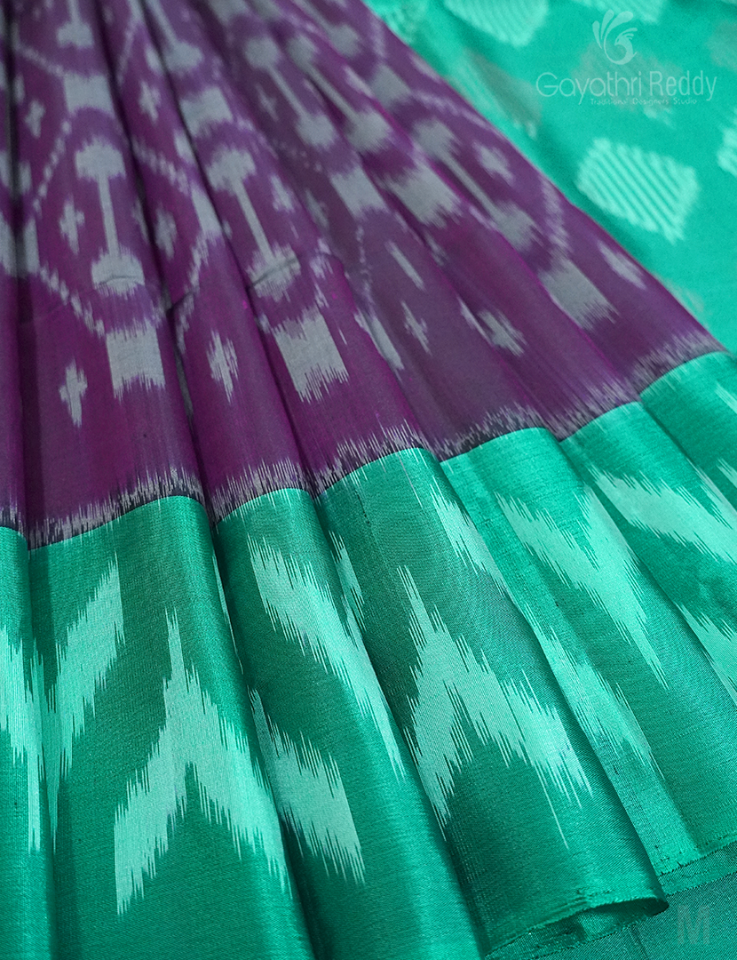 PURE KANCHI IKKAT PATTU-IP637