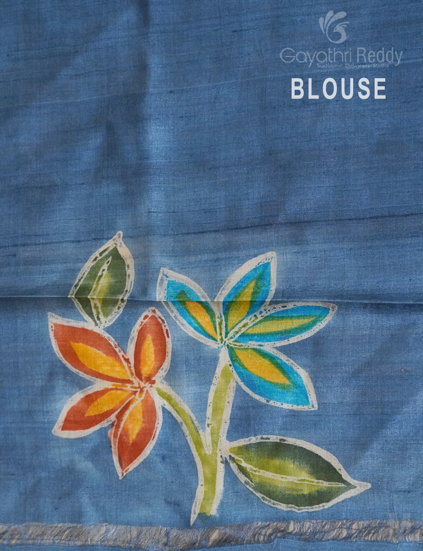 PURE DESI TUSSAR SILK-TS1114