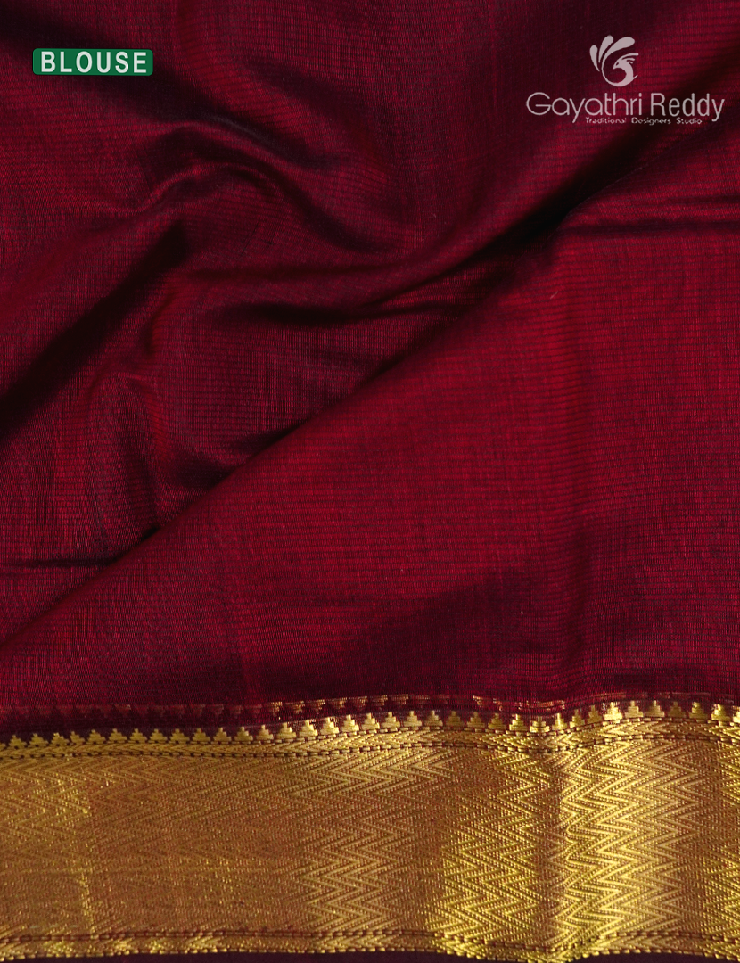 PURE CHANDERI MEDIUM BORDER SAREES -CPS1190