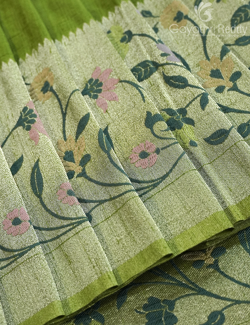 SEMI TUSSAR KADDI SAREE-STK14