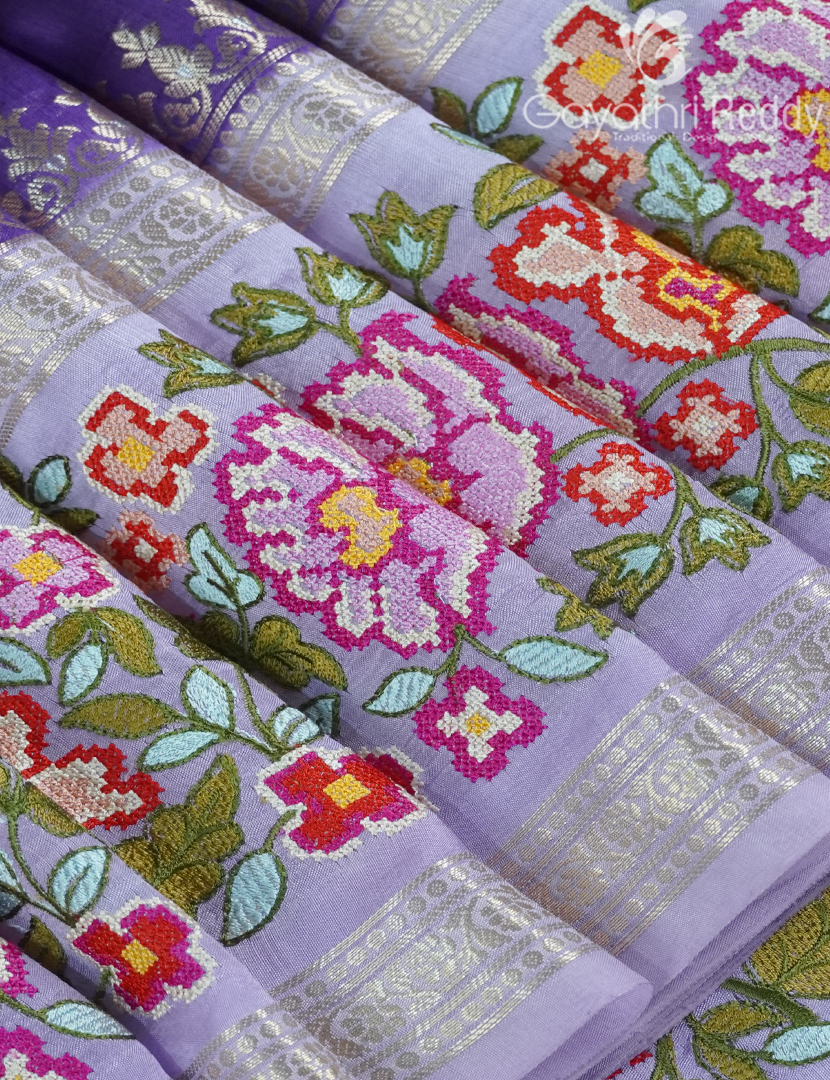 CHINIYA SILK SAREE-CS545