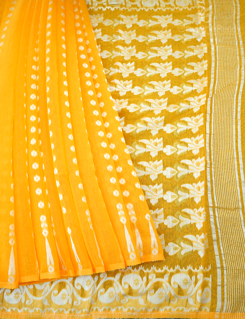 JAMDANI COTTON(WITHOUT BLOUSE)-JMC473