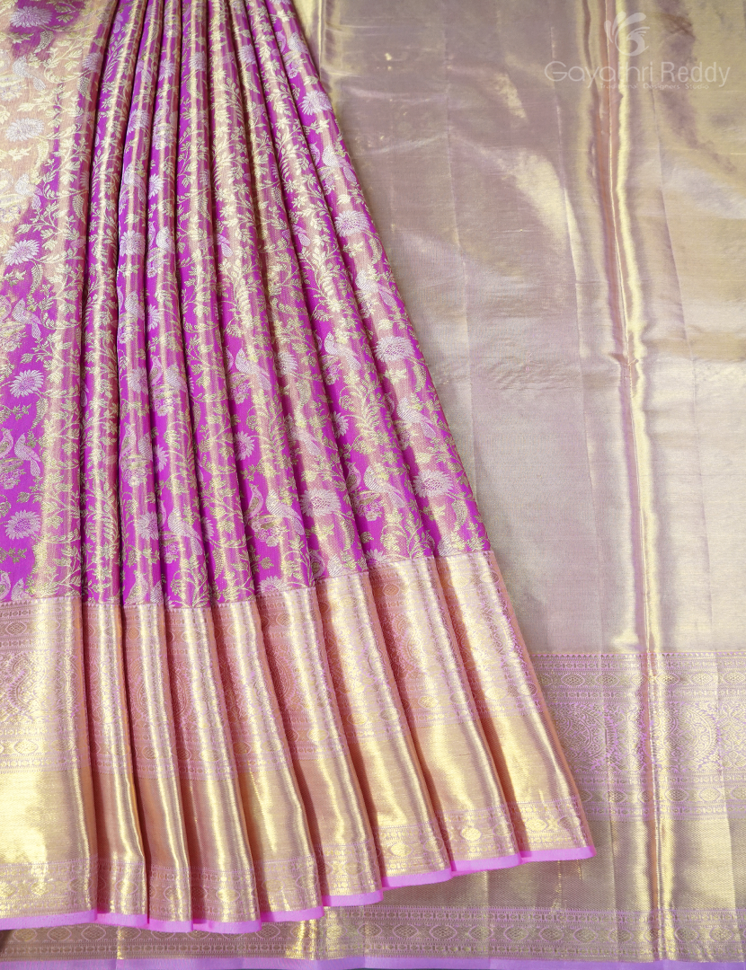 PURE KANCHI PATTU PAVADA(FREE SIZE)-KPL798