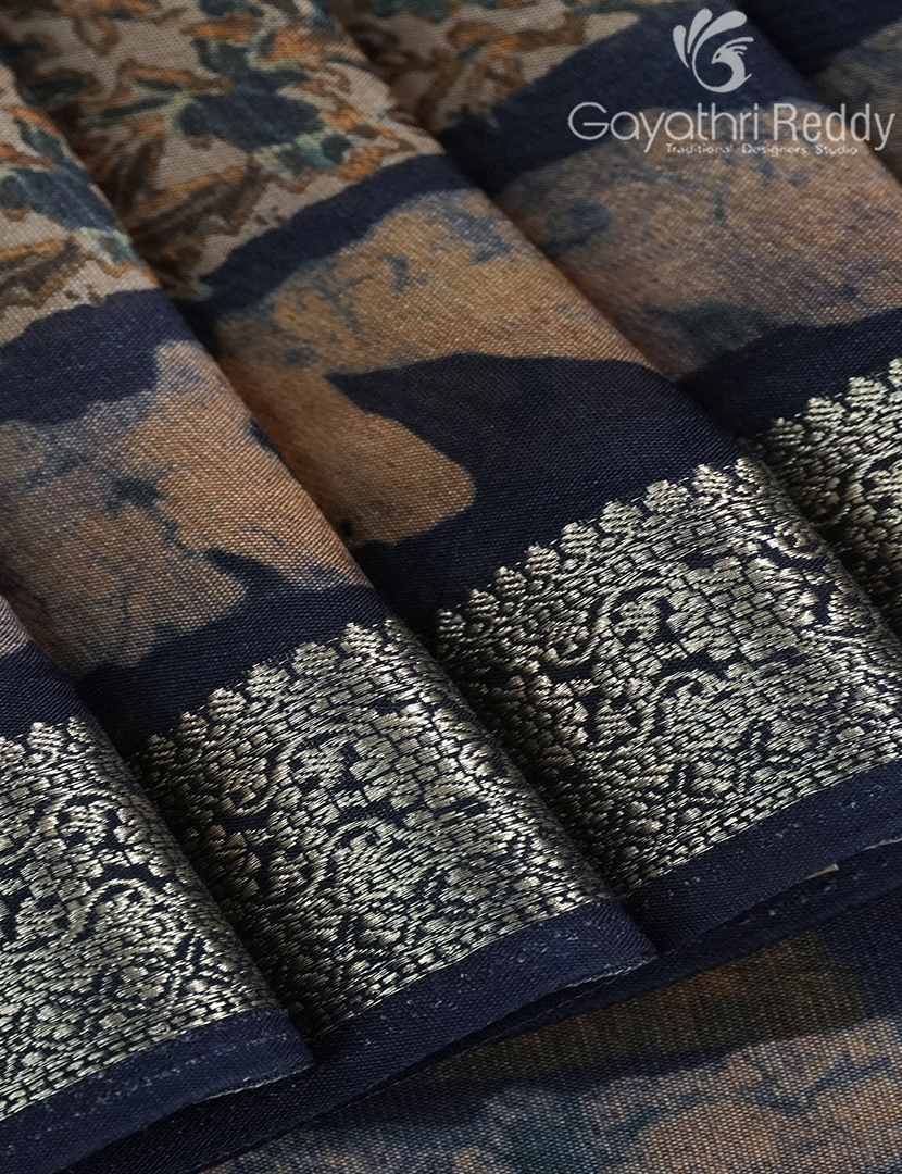 SEMI TUSSAR SAREE-ST1110