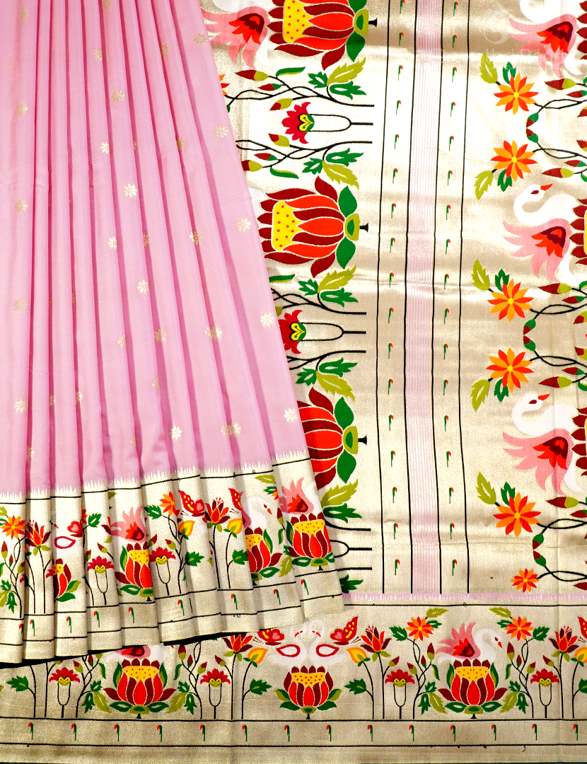 SEMI PAITHANI SAREE-SPS67