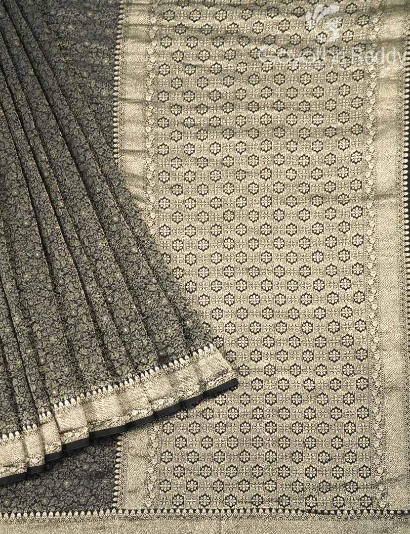MYSORE CREPE BROCADE SAREE-MCB12