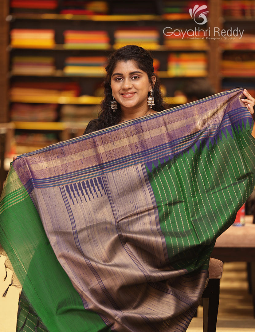 PURE KHADI PATTU SAREE-KHP1354