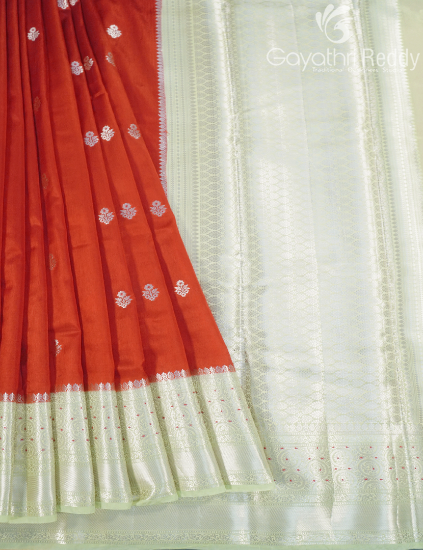 MANGO SILK SAREE -PRM1026