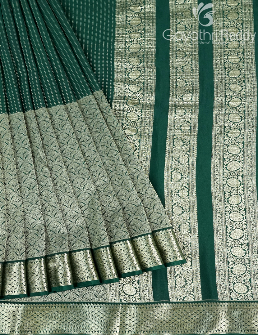 MYSORE CREPE BROCADE SAREE-MCB44