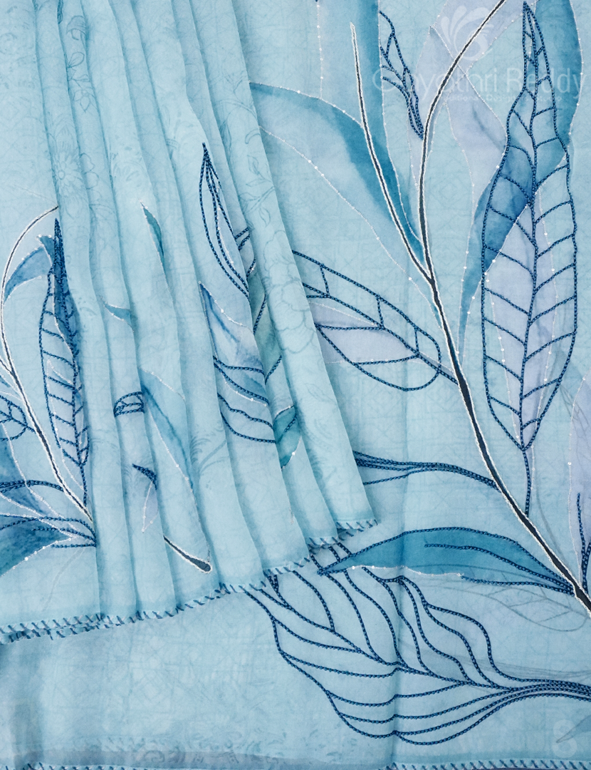 PURE ORGANZA SILK -POF152