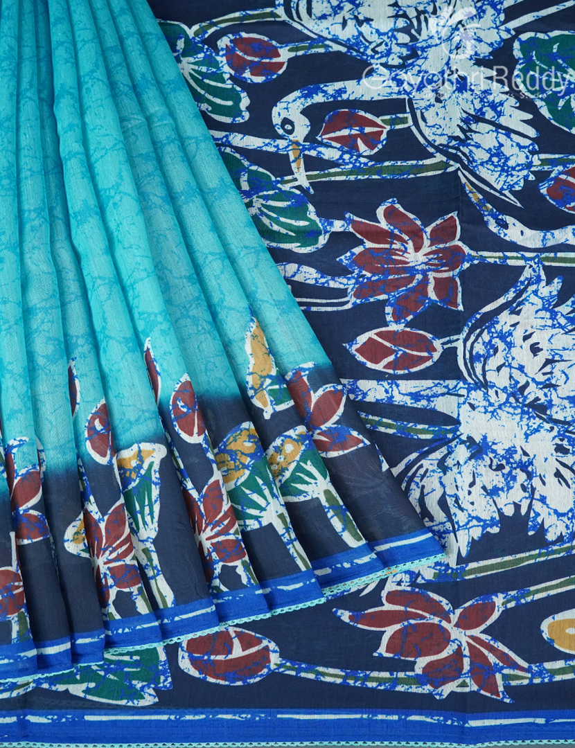 CHANDERI SILK SAREE-CPS1134